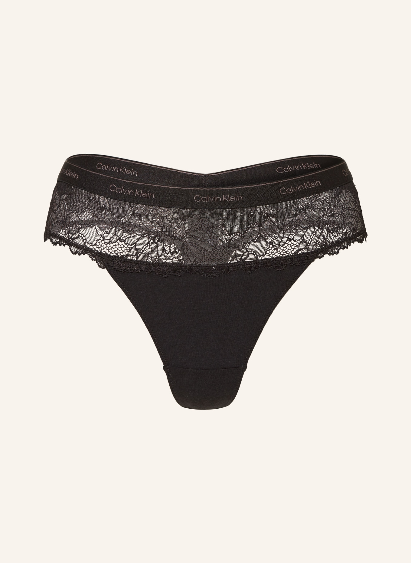 Black ck thong best sale