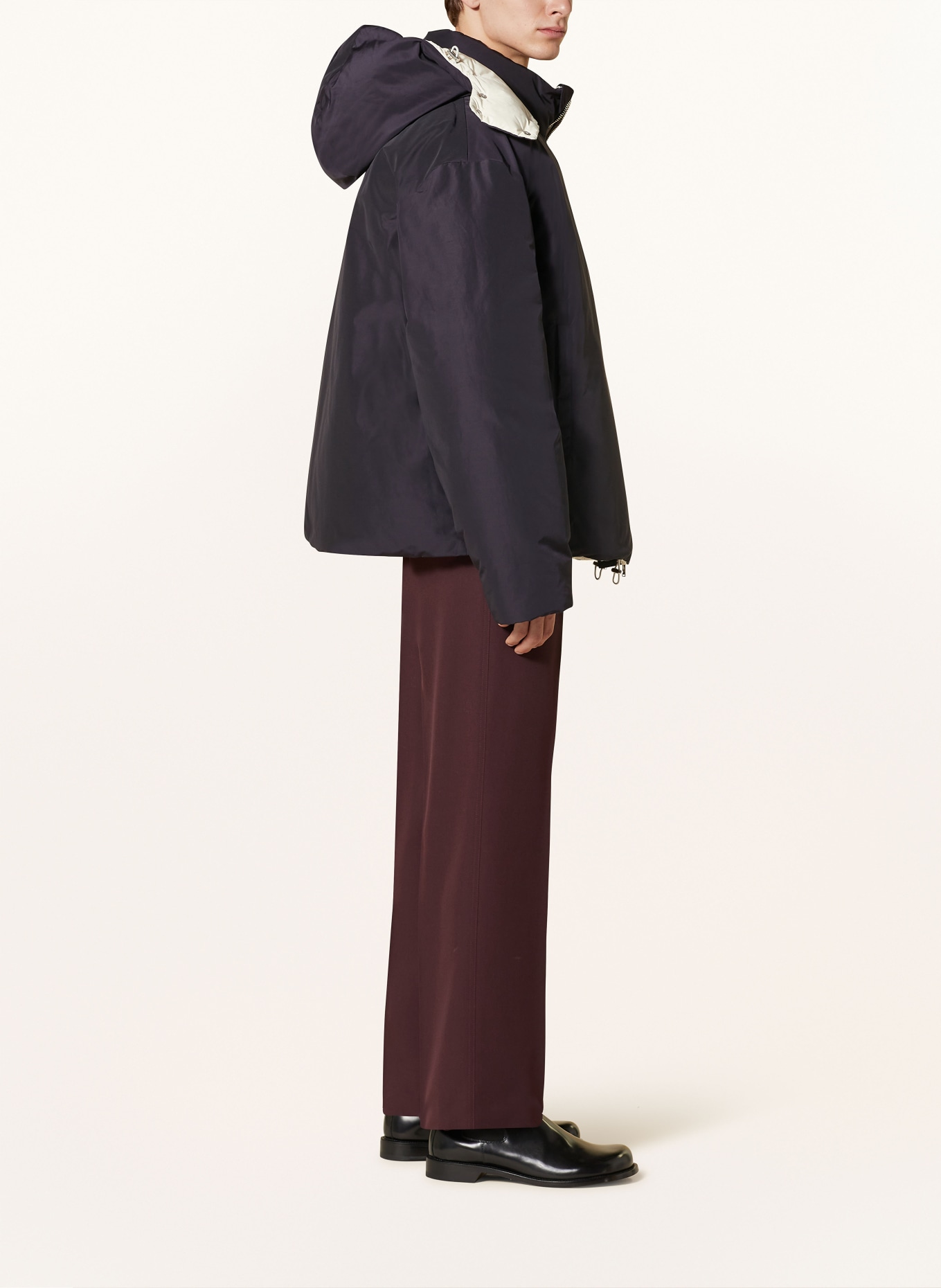 LANVIN Down jacket: DARK BLUE