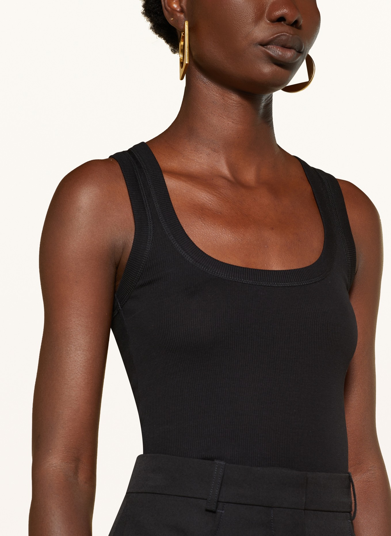 JACQUEMUS Body LE BODY GROS GRAIN: SCHWARZ