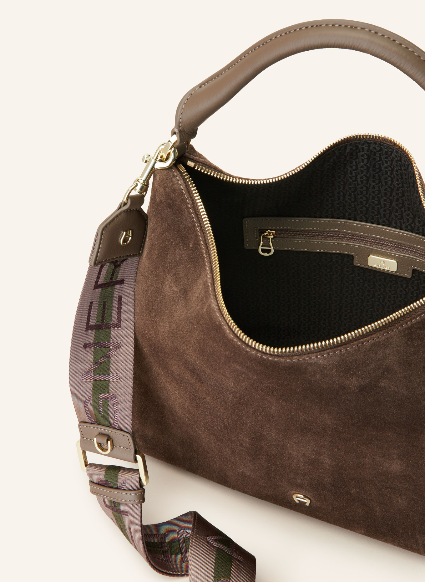 AIGNER Hobo bag, Color: BROWN (Image 3)