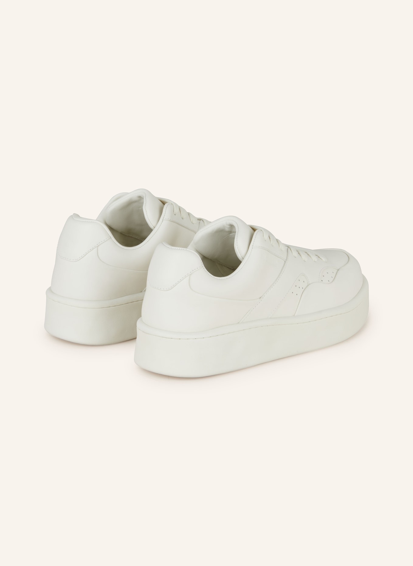 JIL SANDER Sneaker: CREME
