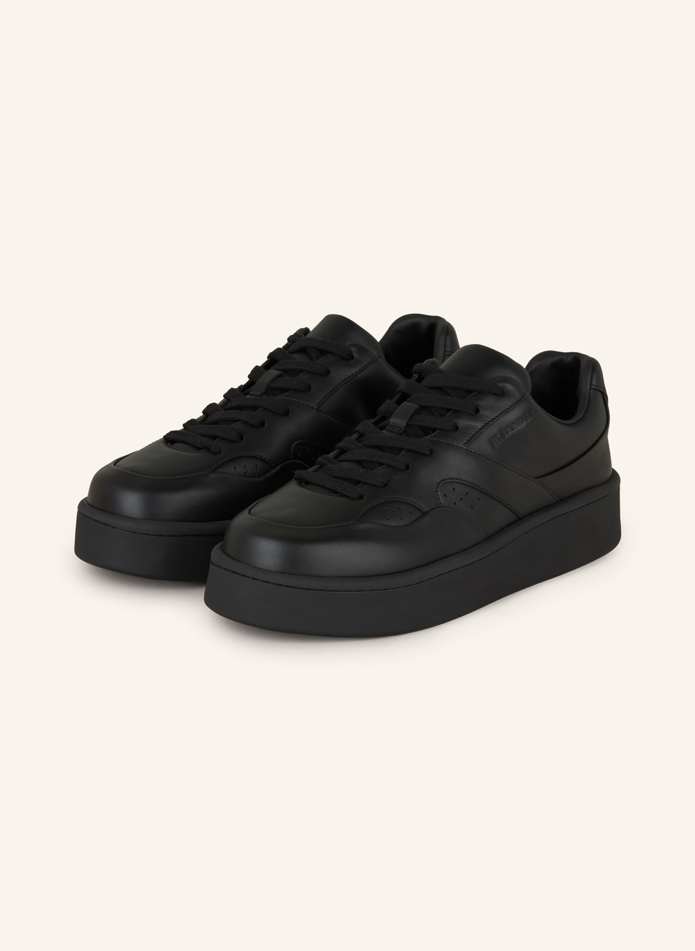JIL SANDER Sneaker: SCHWARZ