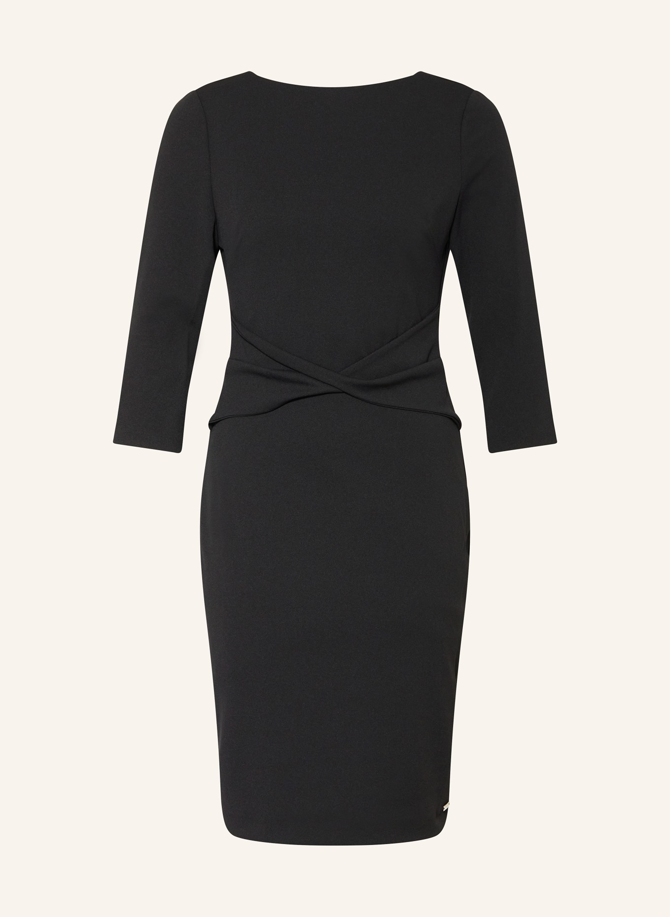 Calvin Klein Sheath dress with 3/4 sleeves in black