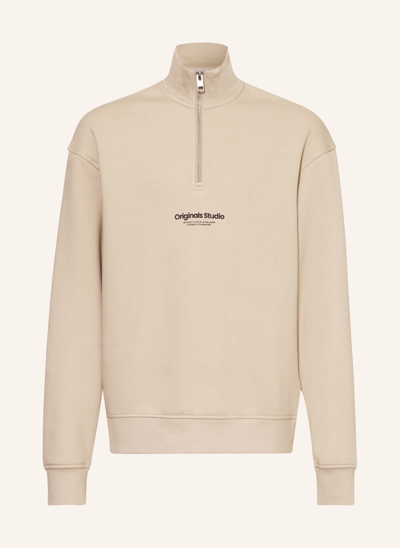 JACK&JONES Sweat-Troyer, Farbe: HELLBRAUN (Bild 1)