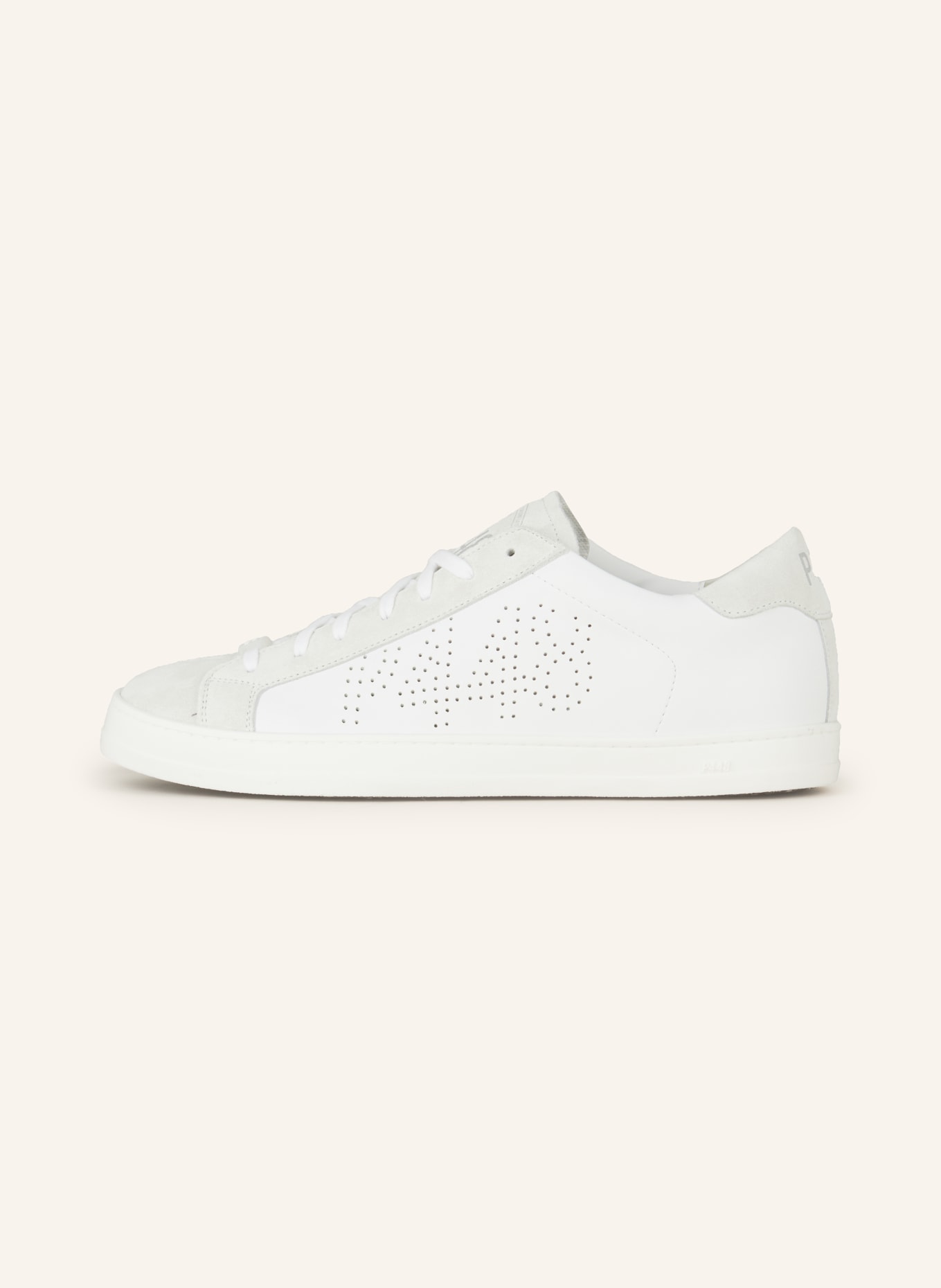 P448 Sneakers JOHN, Color: CREAM/ WHITE (Image 4)