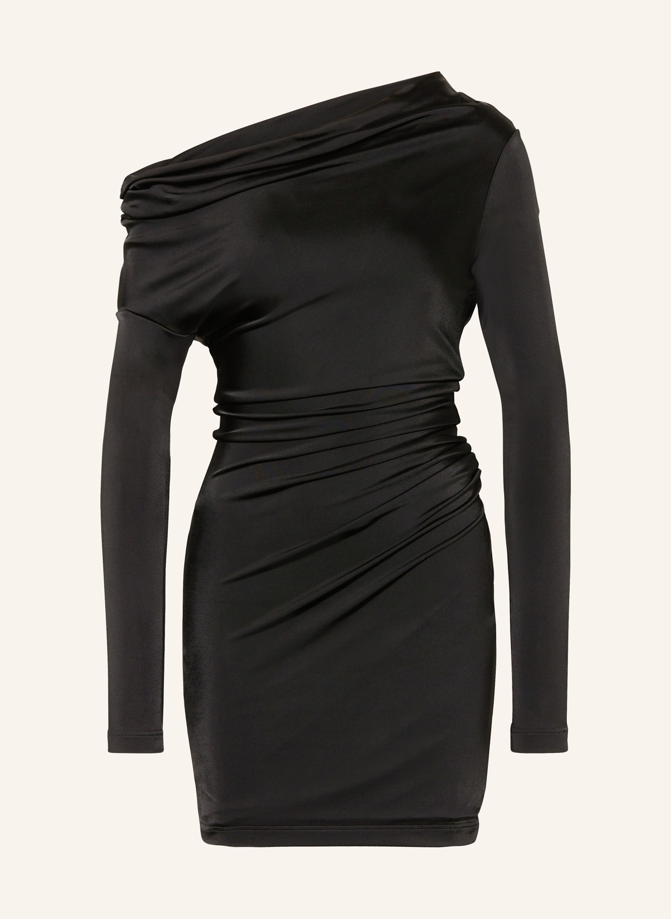 Alexander McQUEEN One-shoulder dress, Color: BLACK (Image 1)