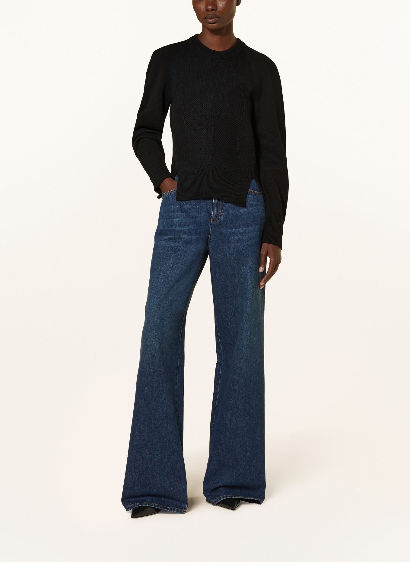 McQUEEN Pullover: SCHWARZ