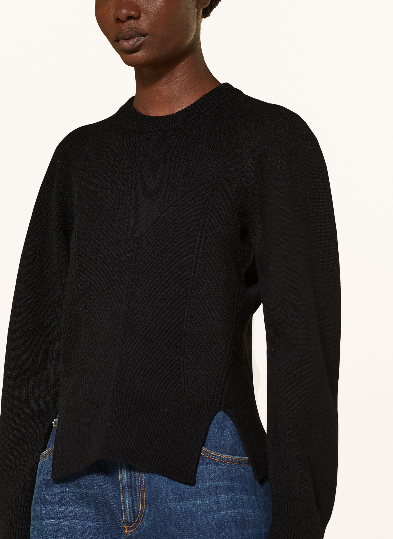 McQUEEN Pullover: SCHWARZ