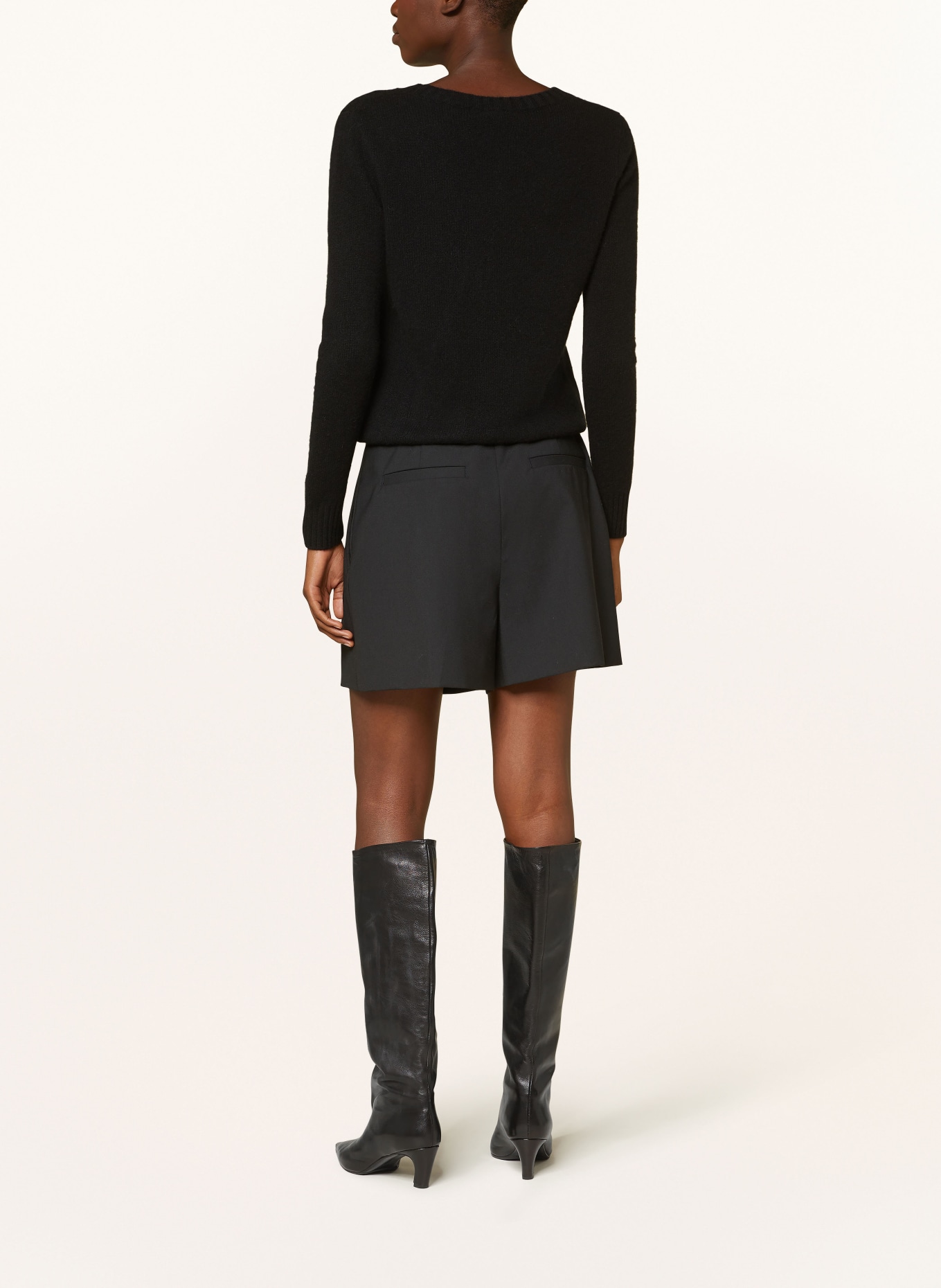 MRS & HUGS Kašmírový svetr: ČERNÁ