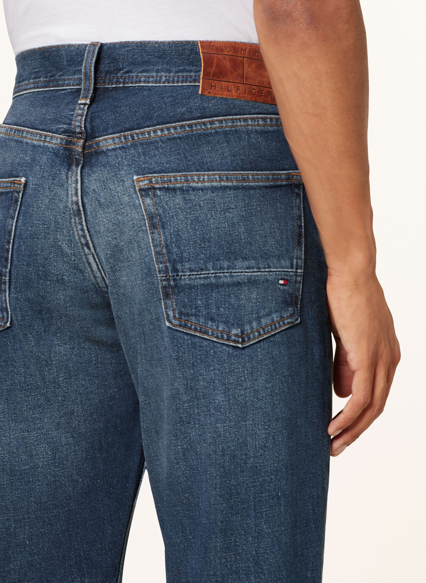 TOMMY HILFIGER Džíny MERCER Regular Fit: 1A7 Gifford Indigo