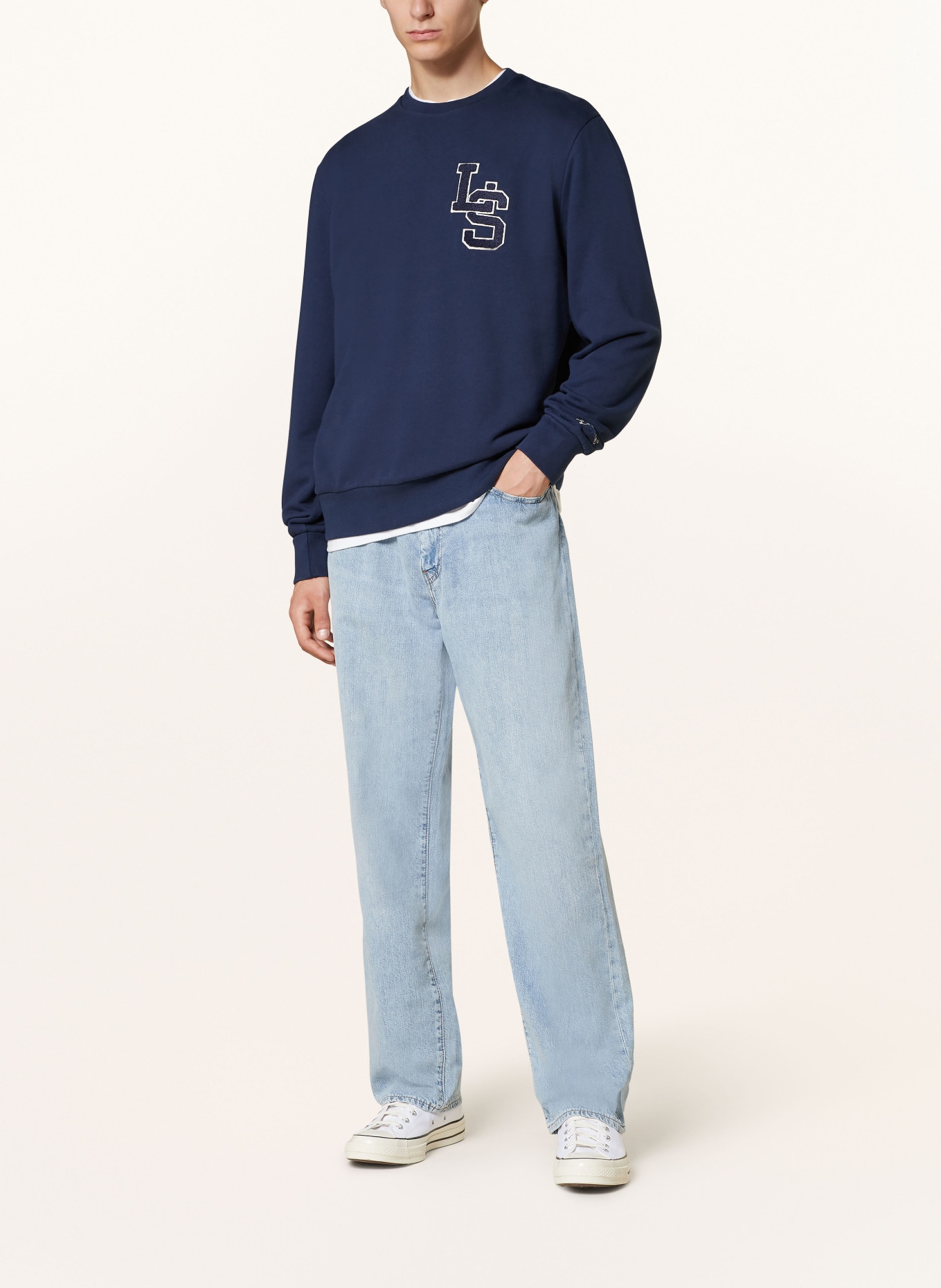 Levi's® Sweatshirt: DUNKELBLAU