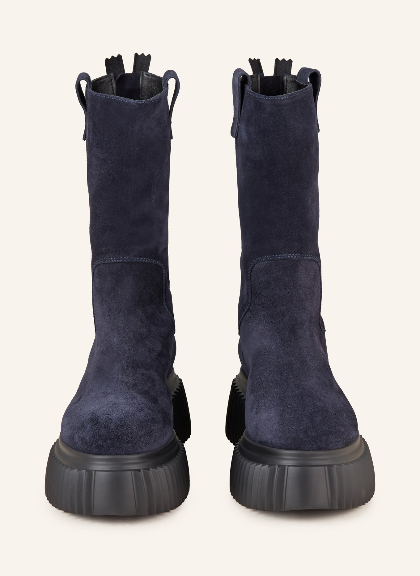 AGL Plateau-Boots MILAGROS: DUNKELBLAU