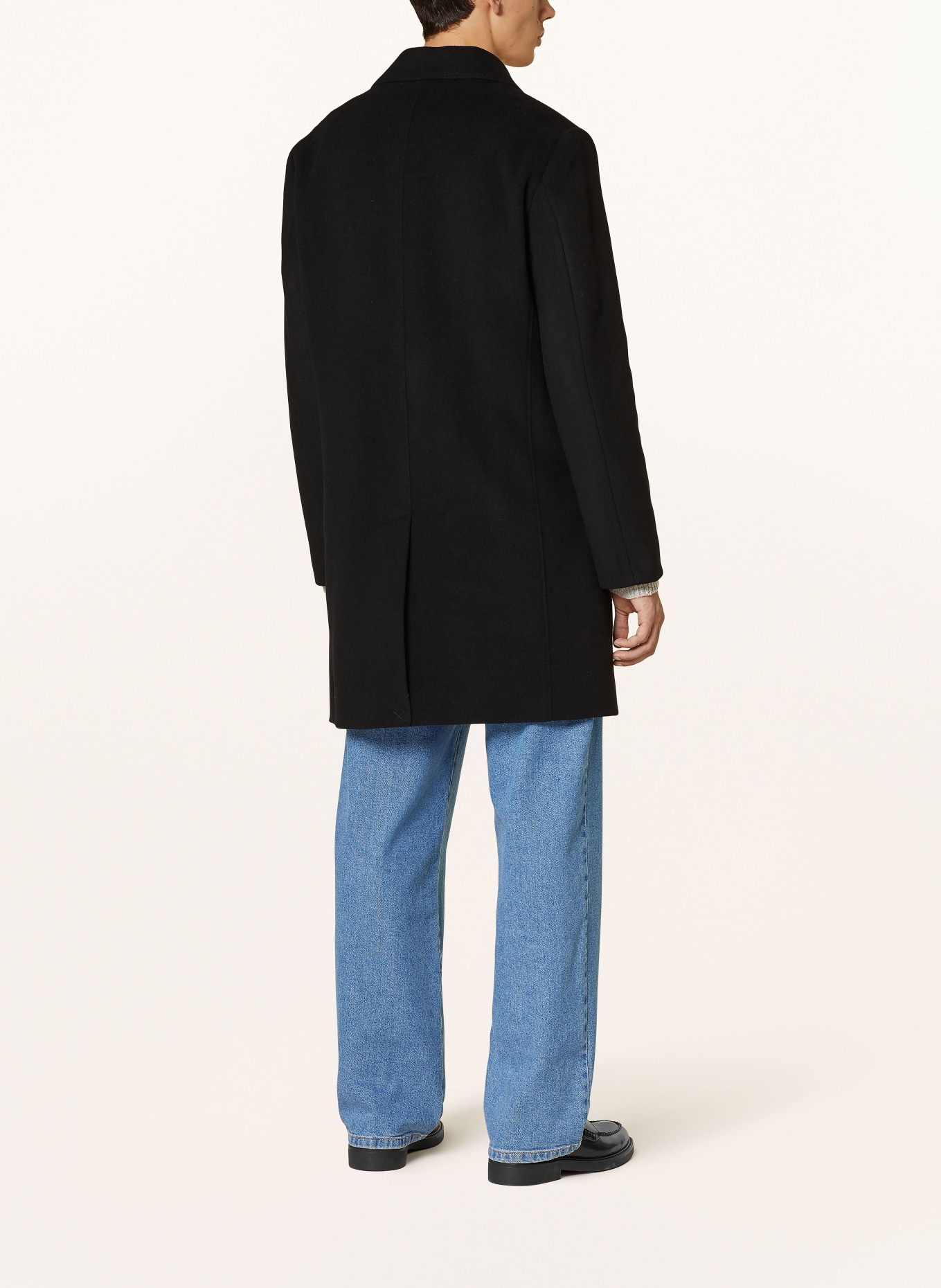 TOMMY HILFIGER Mantel in schwarz