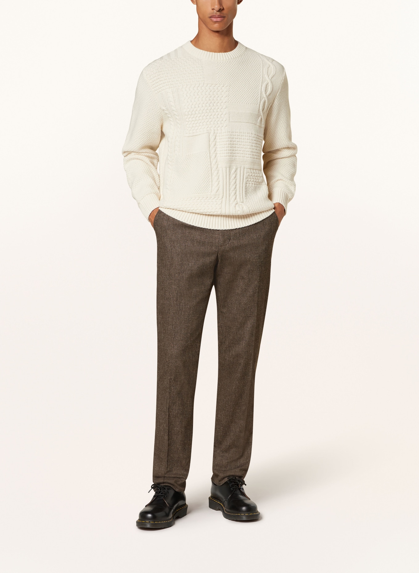 TOMMY HILFIGER Trousers DENTON straight fit, Color: DARK BROWN (Image 2)