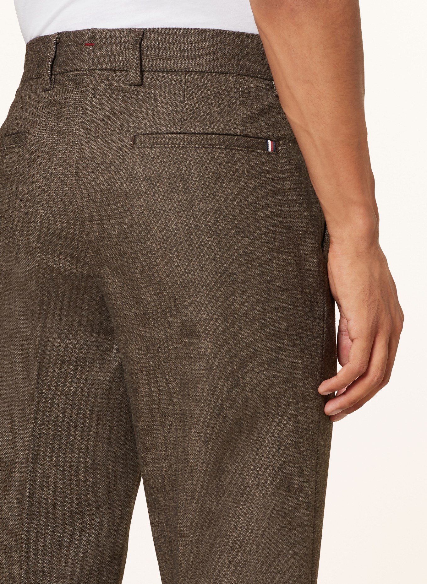 TOMMY HILFIGER Trousers DENTON straight fit, Color: DARK BROWN (Image 5)