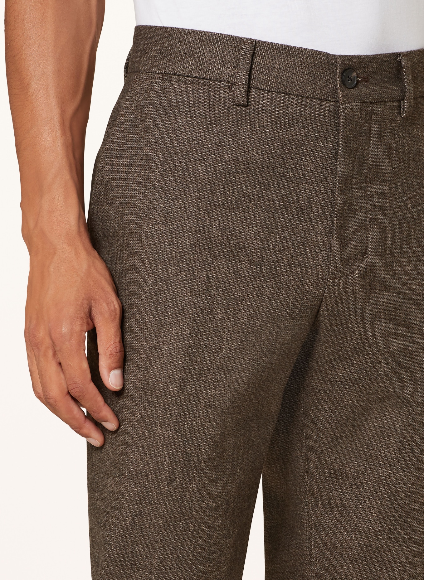 TOMMY HILFIGER Trousers DENTON straight fit, Color: DARK BROWN (Image 6)