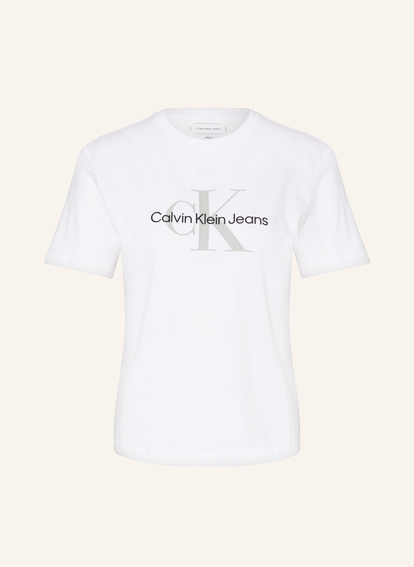 Calvin Klein Jeans T-Shirt, Farbe: WEISS (Bild 1)