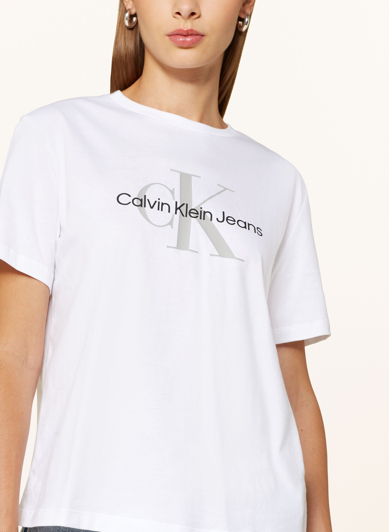 Calvin Klein Jeans T-shirt, Color: WHITE (Image 4)