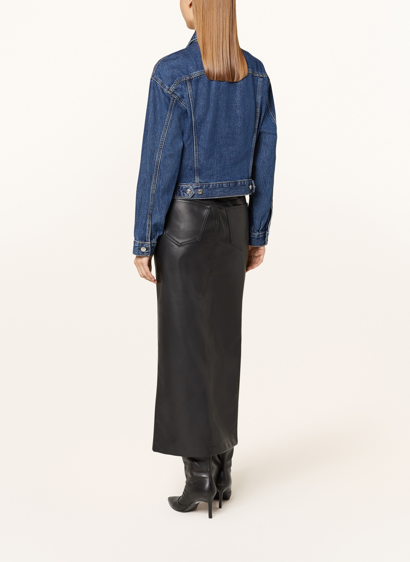 Calvin Klein Jeans Jeansjacke: DUNKELBLAU