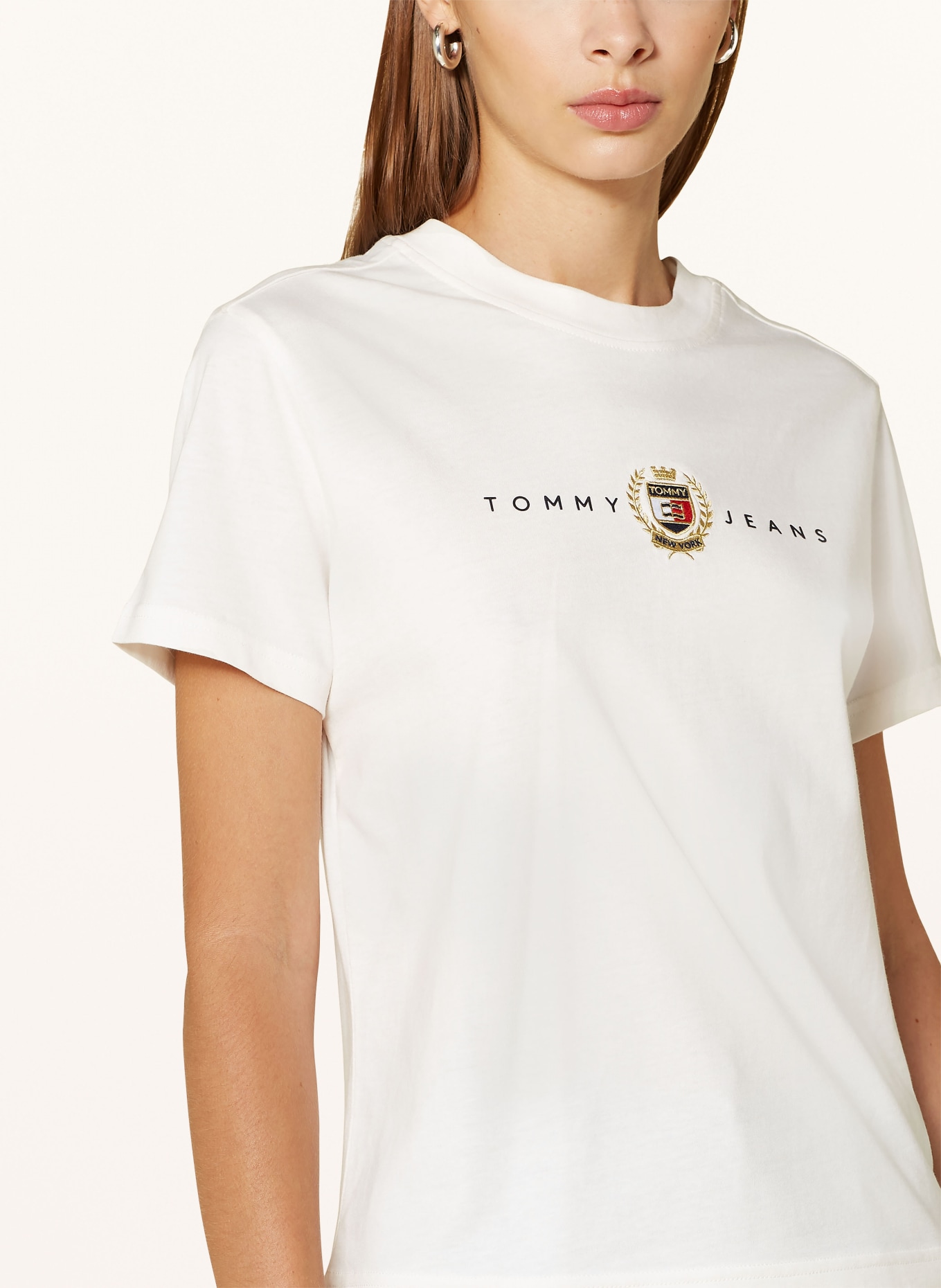 TOMMY JEANS T-shirt, Color: WHITE (Image 4)