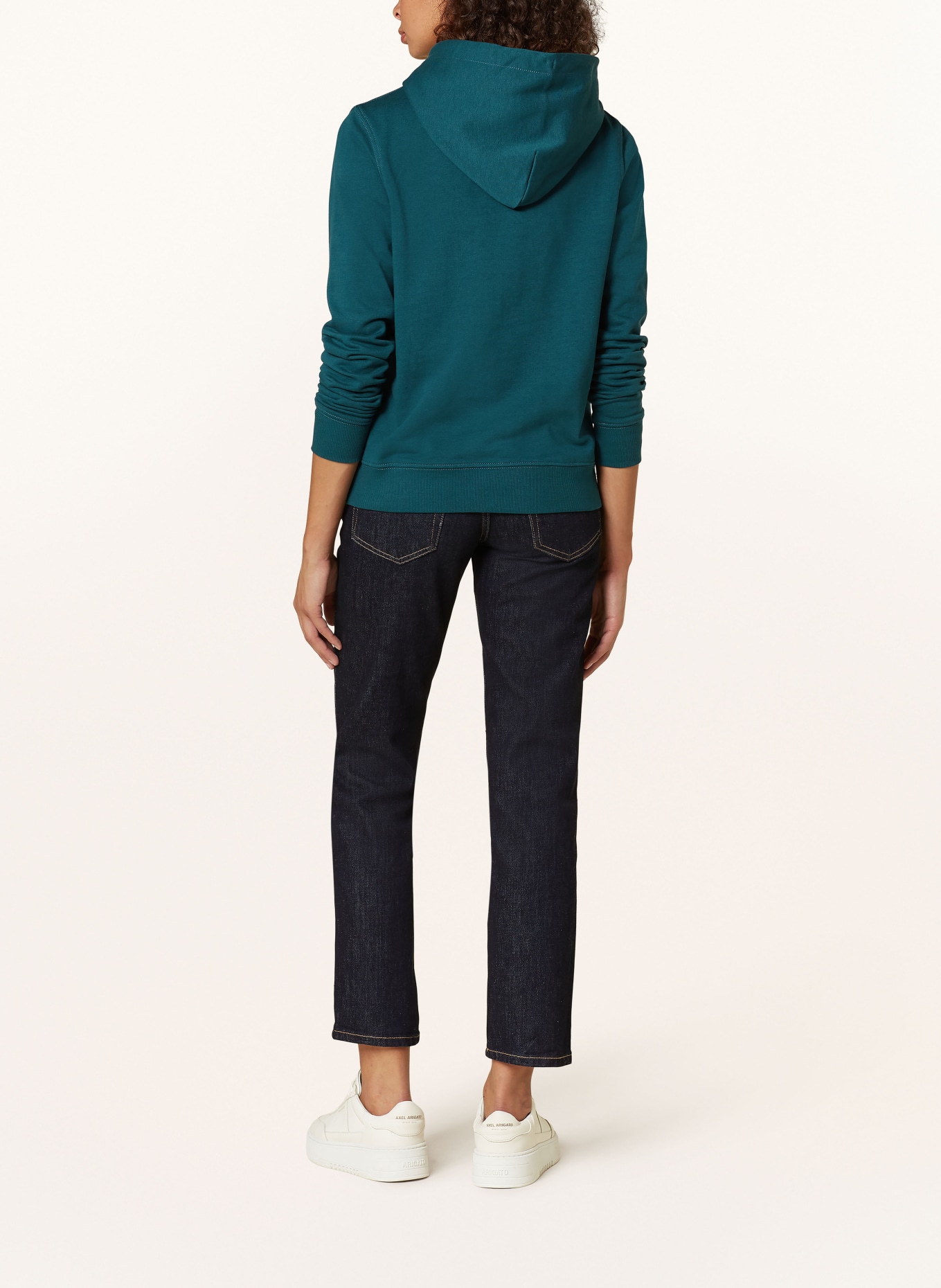 TOMMY JEANS Hoodie: TEAL
