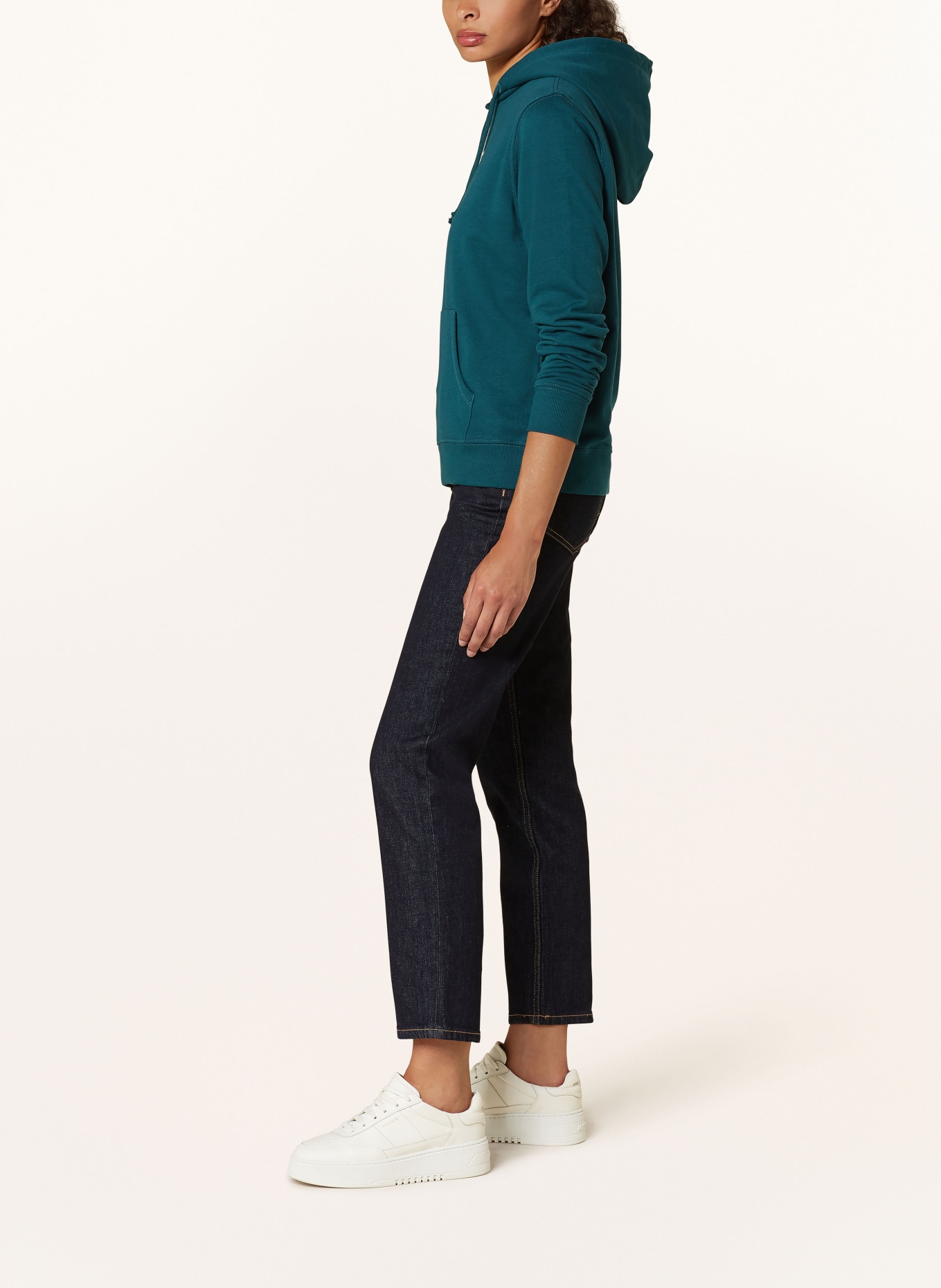 TOMMY JEANS Hoodie: TEAL