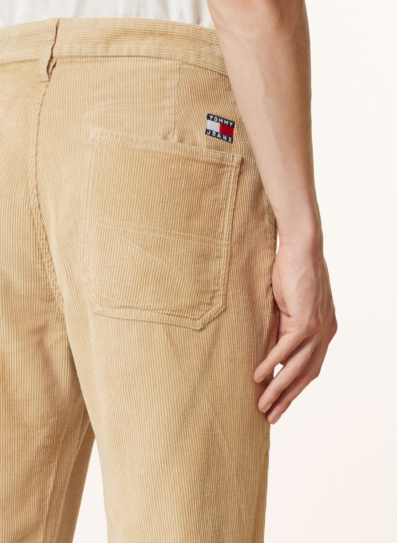 TOMMY JEANS Cordhose RYAN Regular Straight Fit, Farbe: CAMEL (Bild 6)