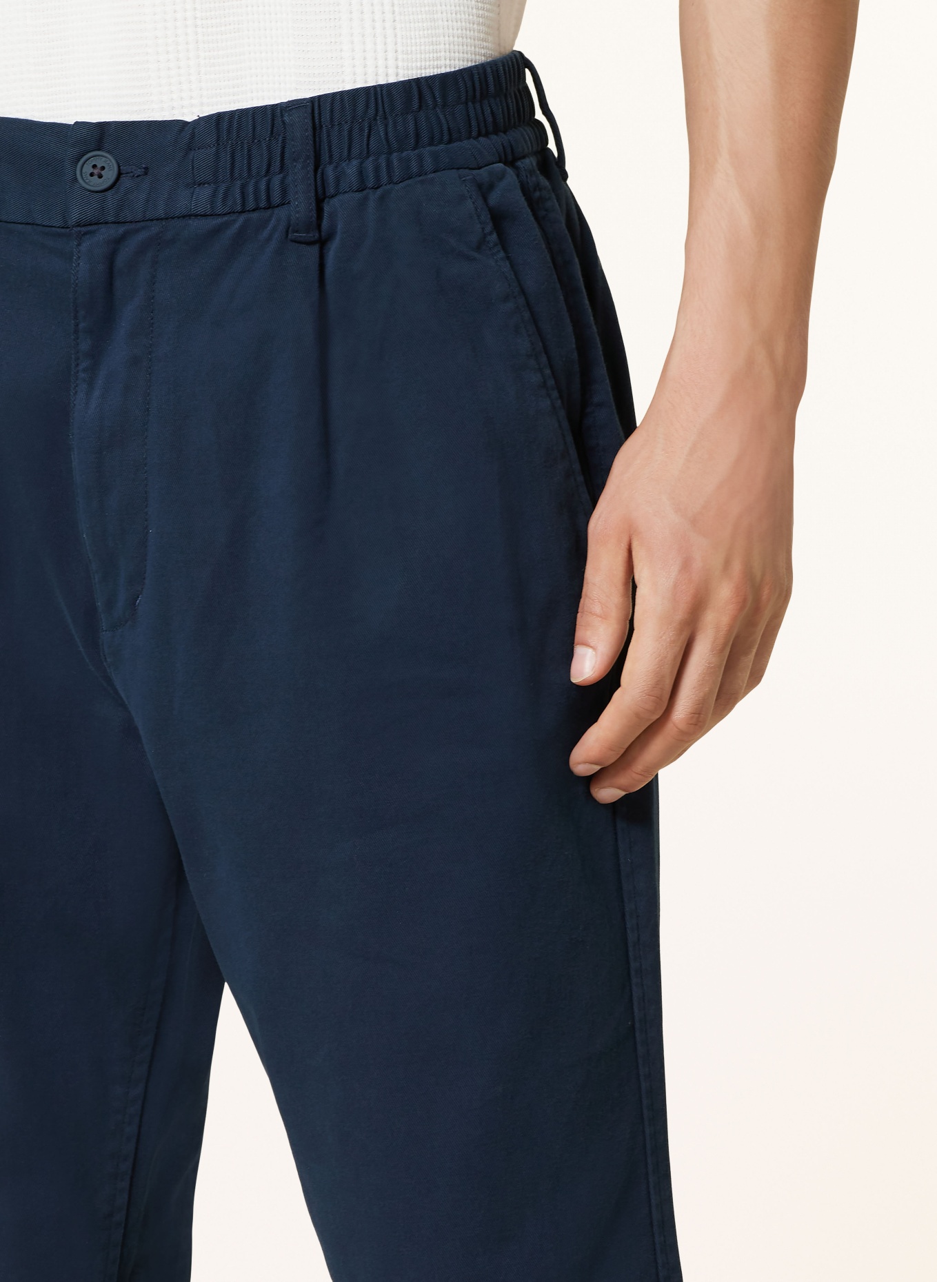 TOMMY JEANS Chino Relaxed Fit: DUNKELBLAU