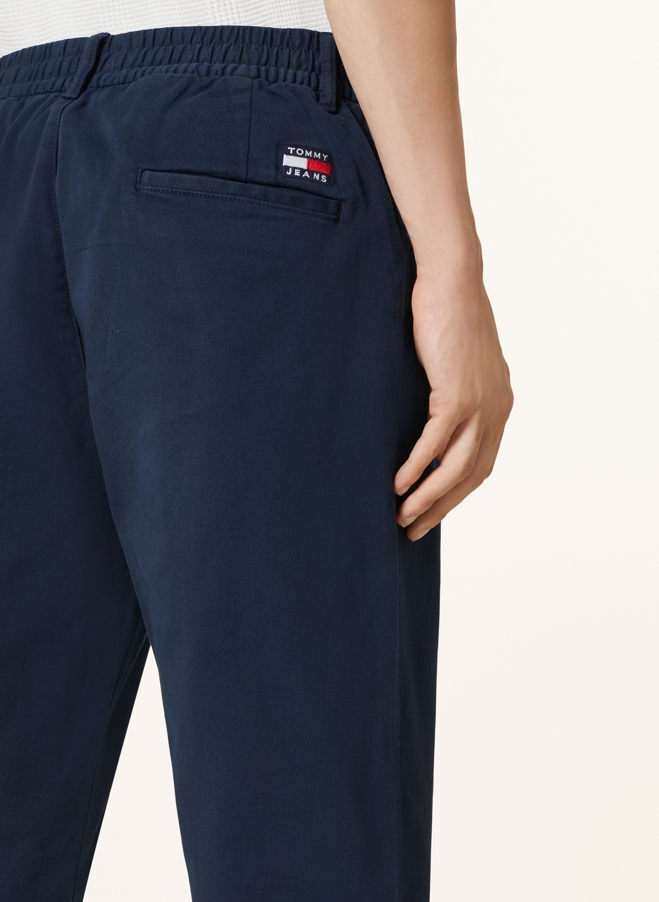 TOMMY JEANS Chino Relaxed Fit: DUNKELBLAU