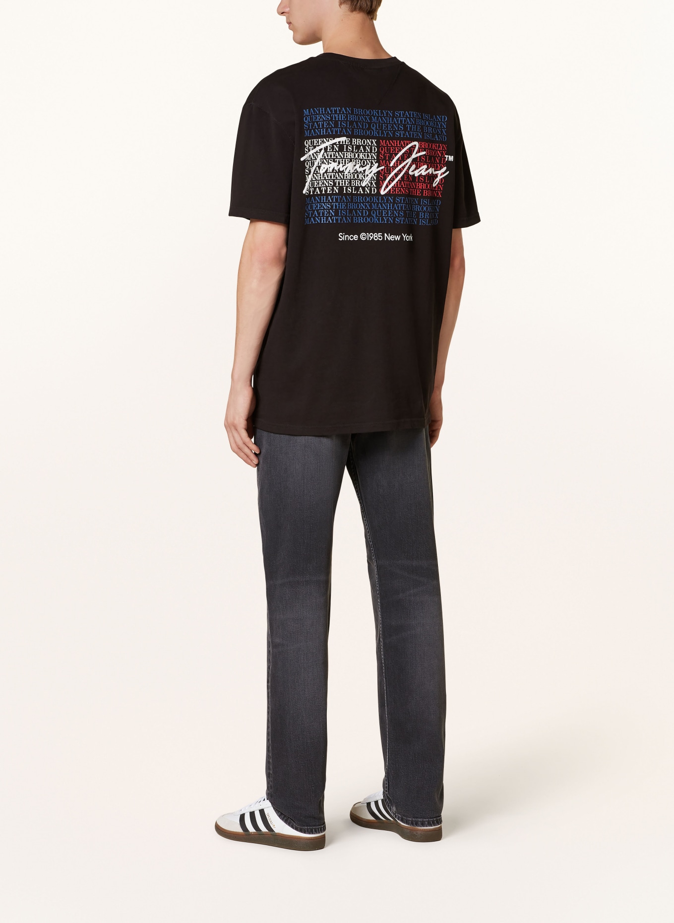 TOMMY JEANS Jeans RYAN Regular Straight Fit: DUNKELGRAU