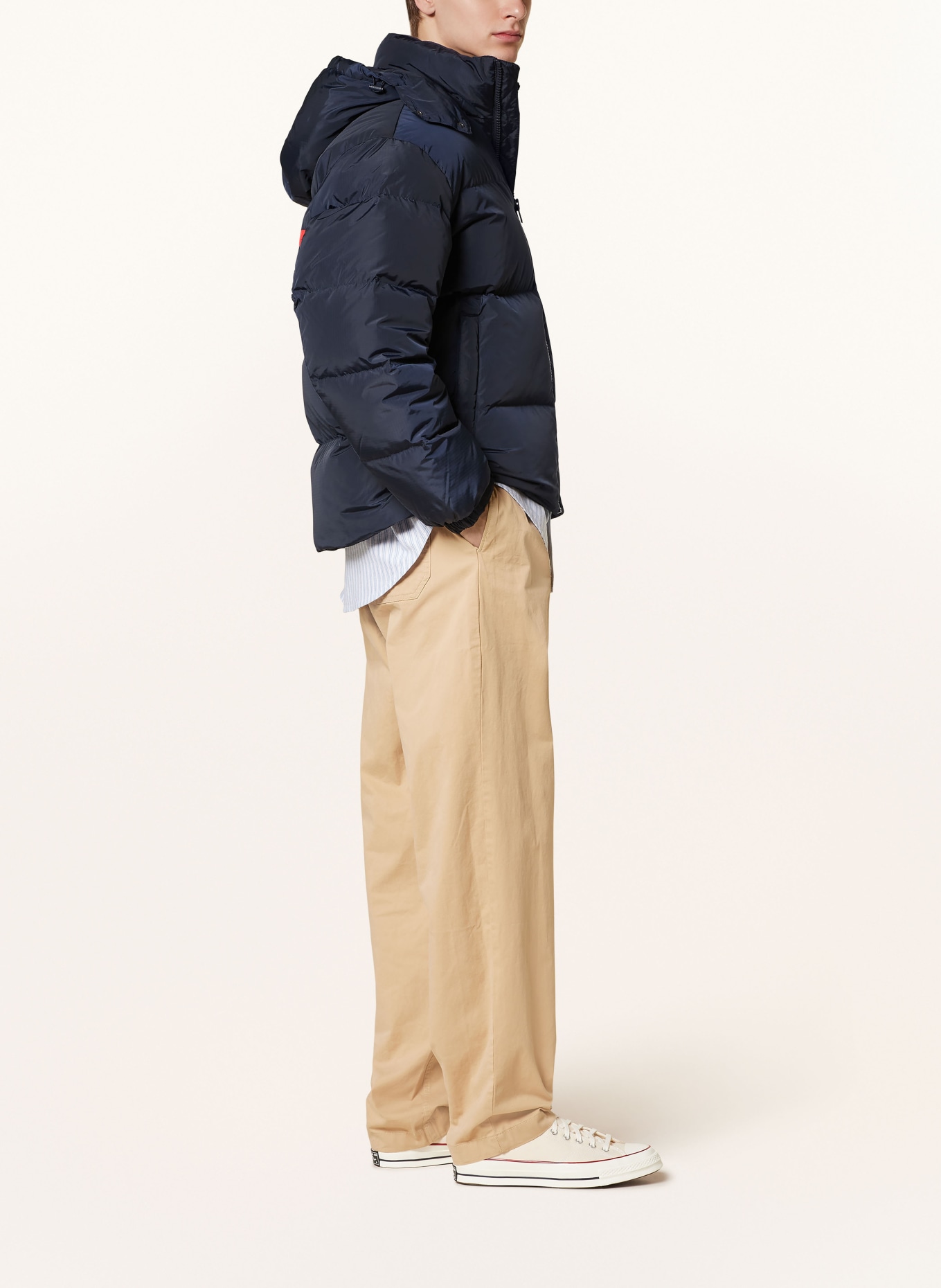 TOMMY JEANS TOMMY HILFIGER Occhiali da sole 'TH 1896 F S' nero, Farbe: DUNKELBLAU/ WEISS/ ROT (Bild 4)
