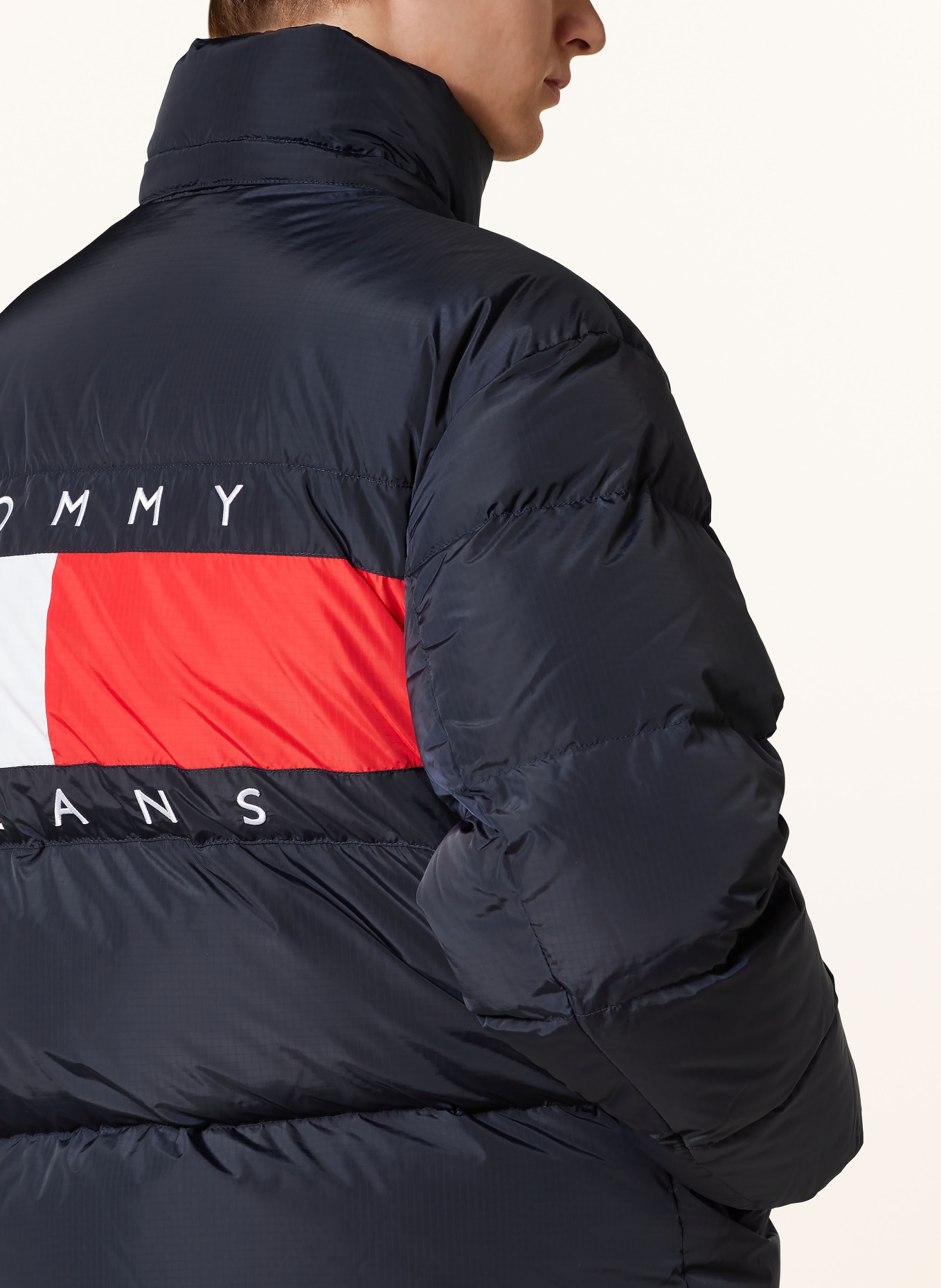 TOMMY JEANS TOMMY HILFIGER Occhiali da sole 'TH 1896 F S' nero, Farbe: DUNKELBLAU/ WEISS/ ROT (Bild 6)