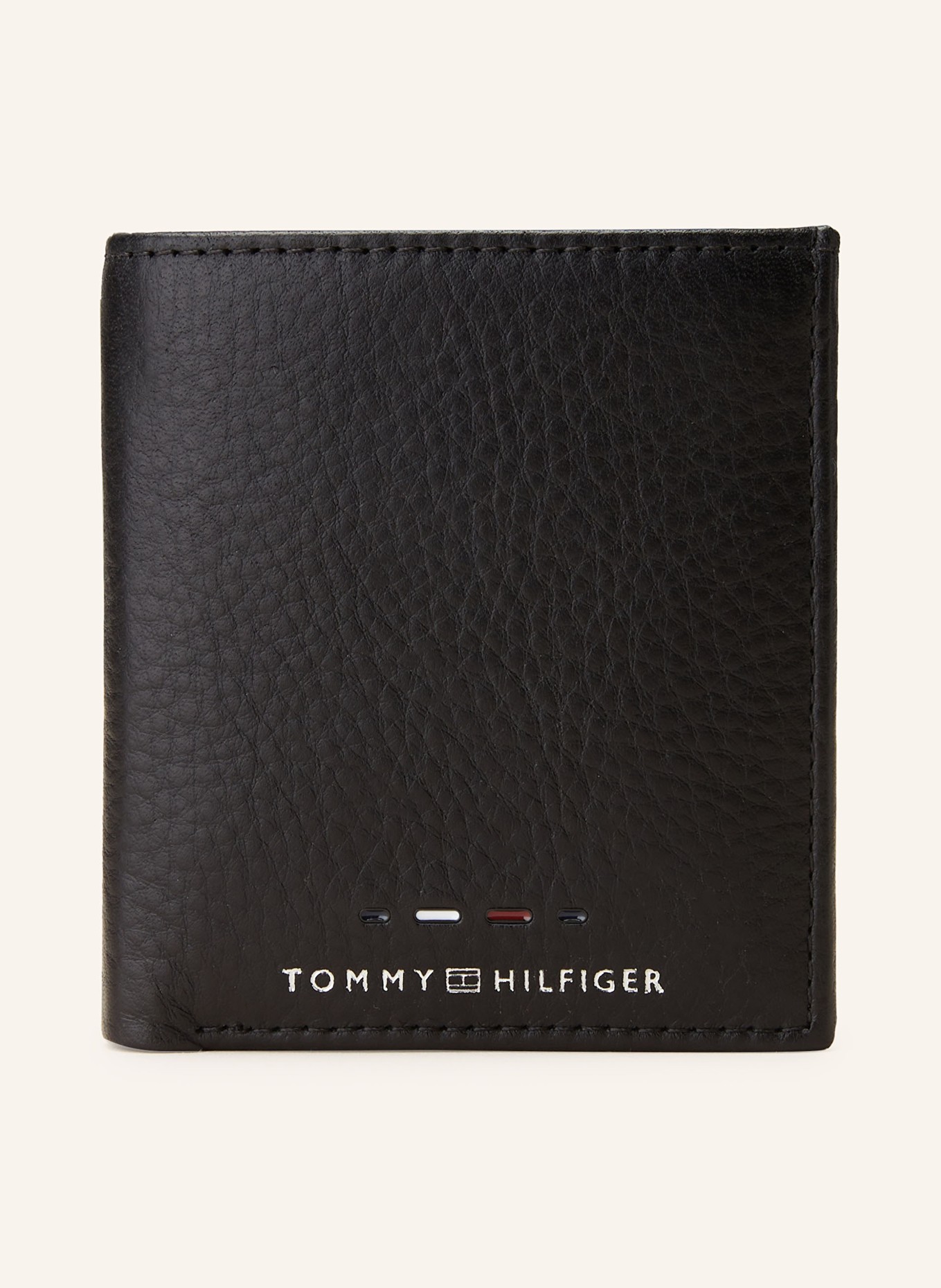 TOMMY HILFIGER Peněženka: ČERNÁ