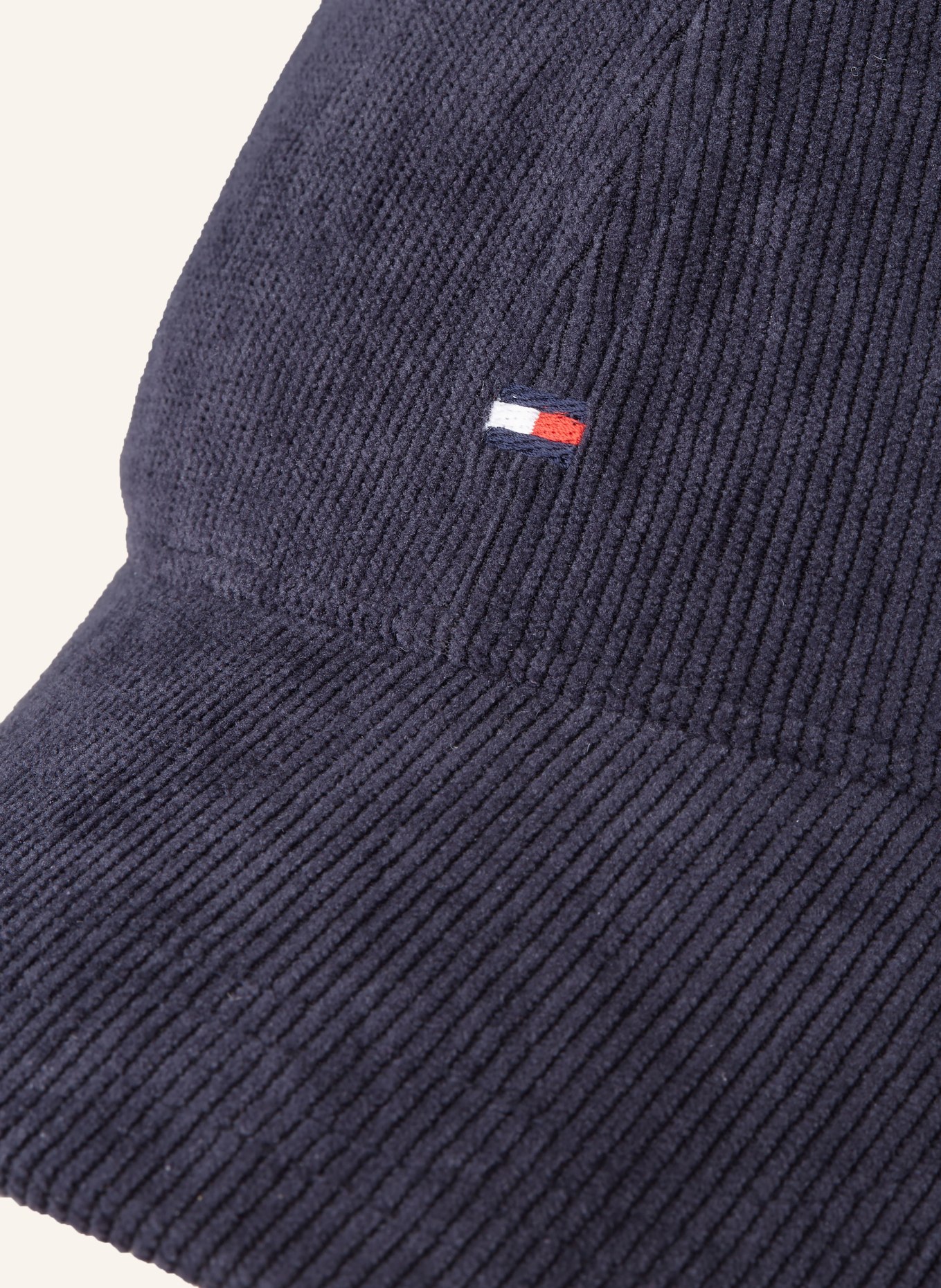 TOMMY HILFIGER Corduroy cap, Color: DARK BLUE (Image 4)