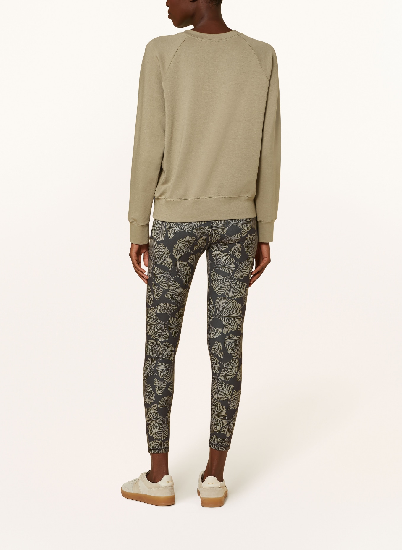 Juvia 7/8-Leggings PAMELA: DUNKELBLAU / BEIGE