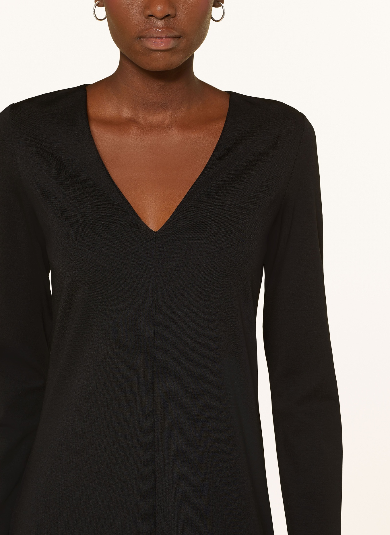 DRYKORN Robe en jersey MESMERA: NOIR