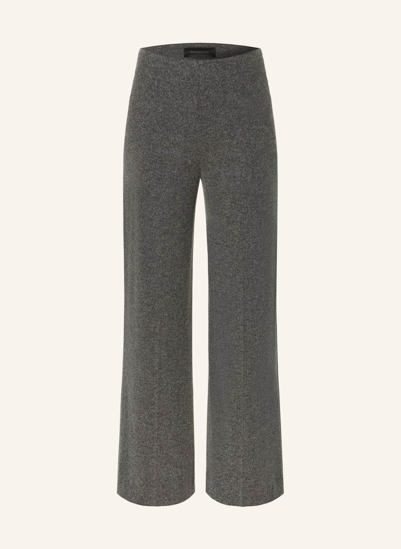 DRYKORN Wide leg trousers BEFORE, Color: GRAY (Image 1)