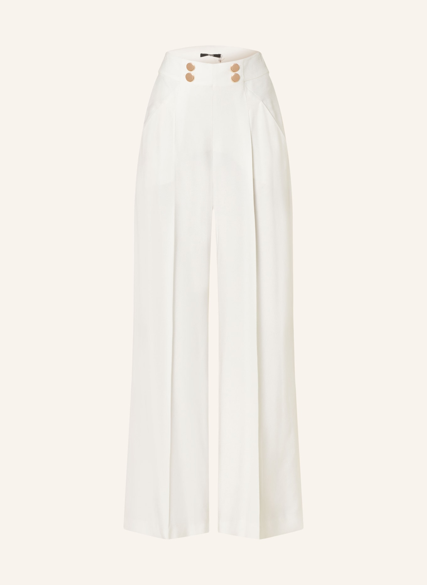 SLY 010 Wide leg trousers KOURTNEY, Color: WHITE (Image 1)