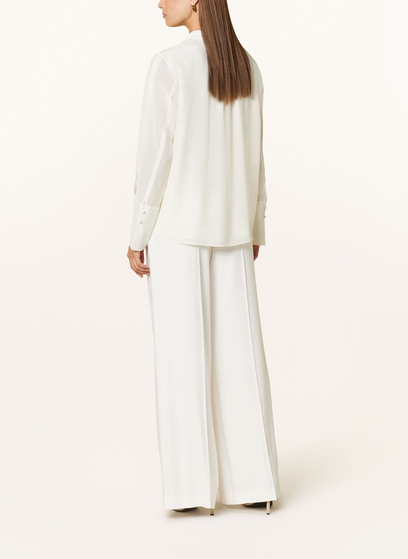 SLY 010 Wide leg trousers KOURTNEY, Color: WHITE (Image 3)