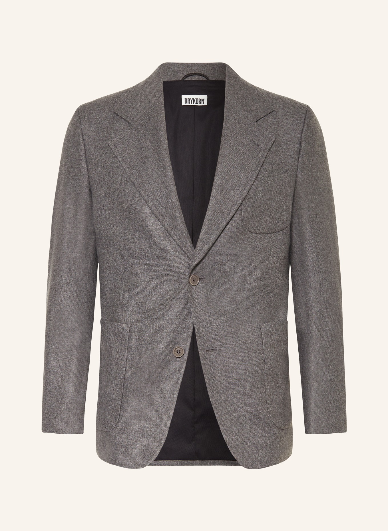 DRYKORN Sakko YEMO Extra Slim Fit: GRAU