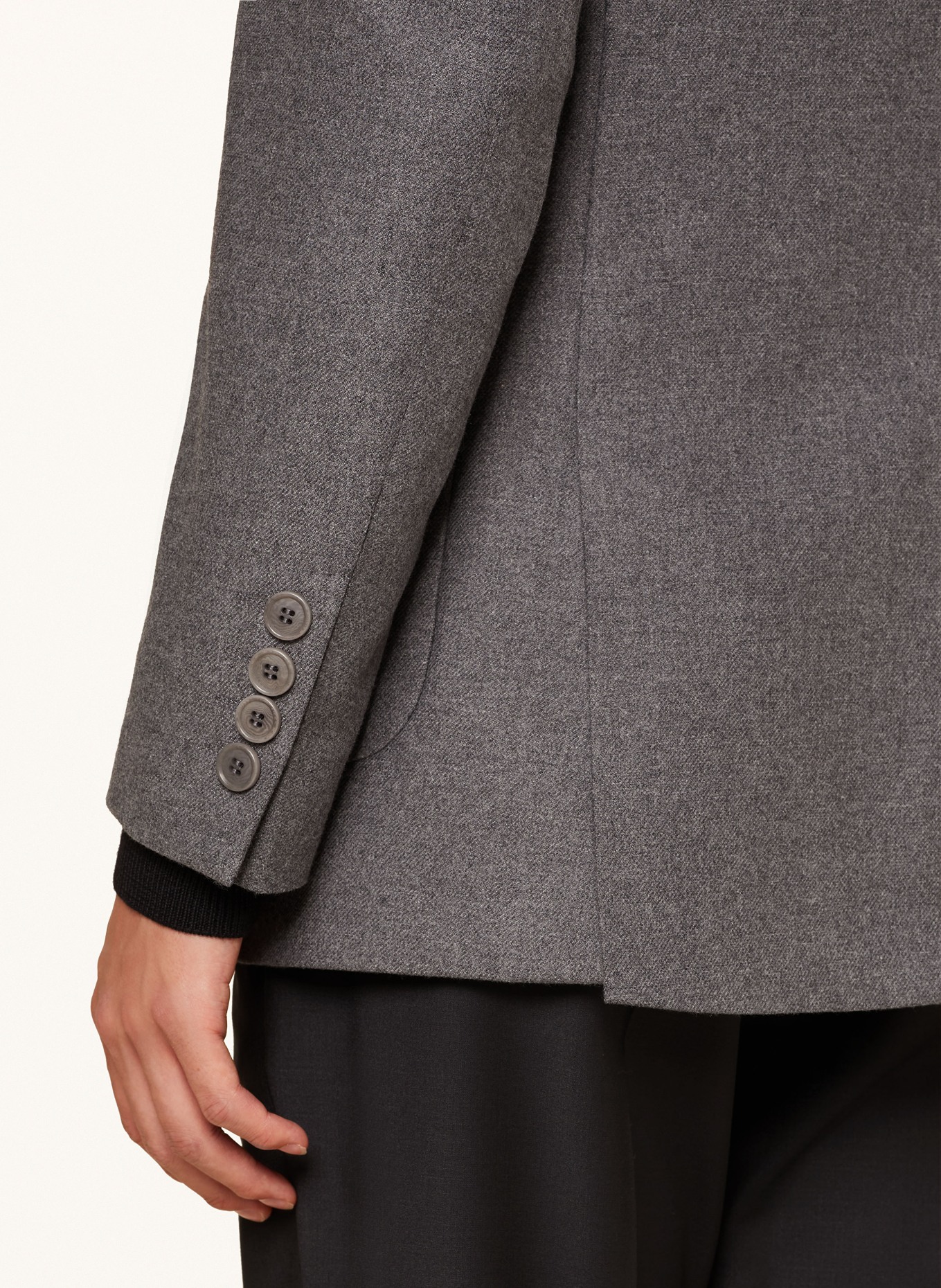 DRYKORN Sakko YEMO Extra Slim Fit: GRAU