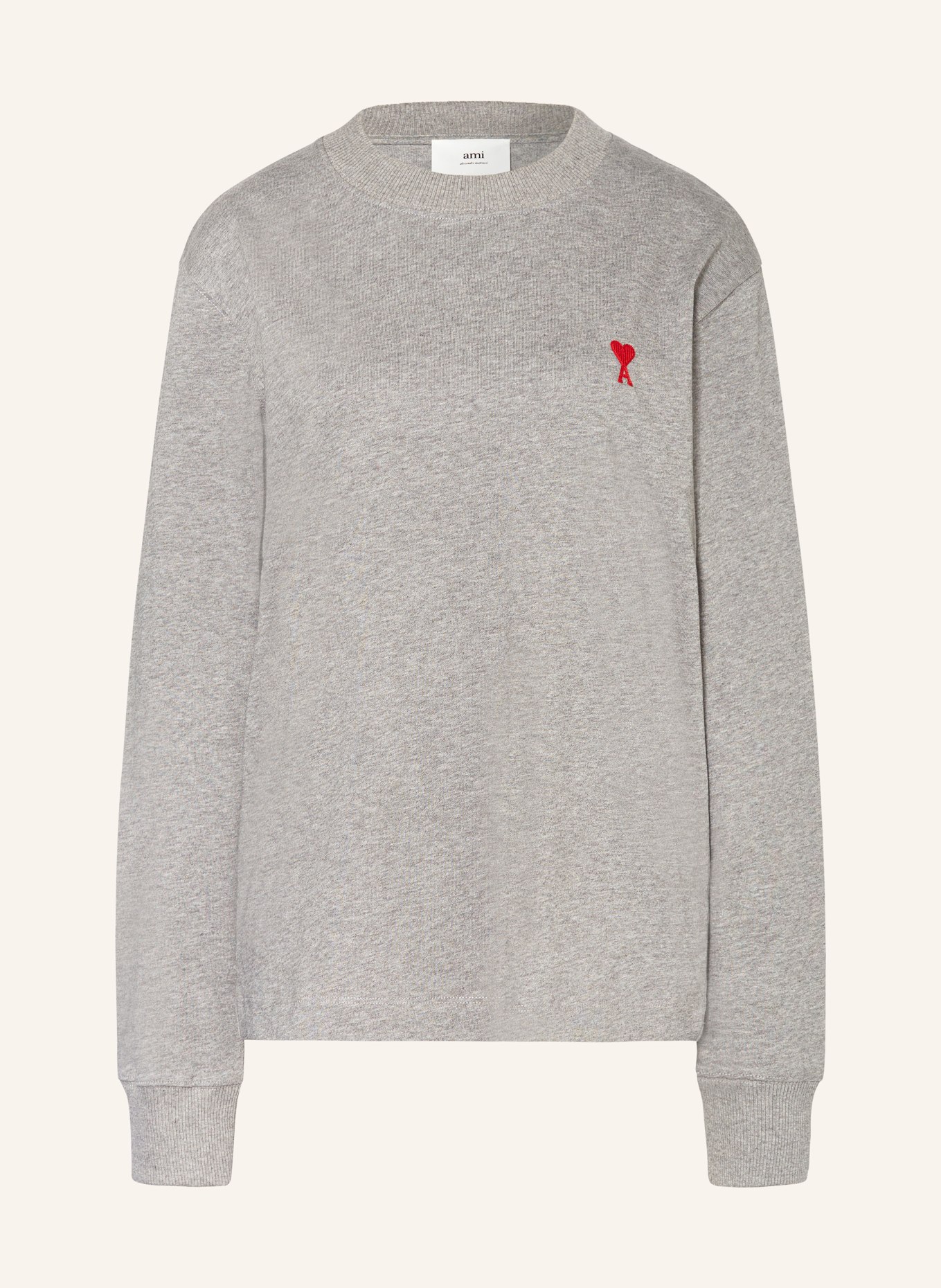 AMI PARIS Sweatshirt in grau