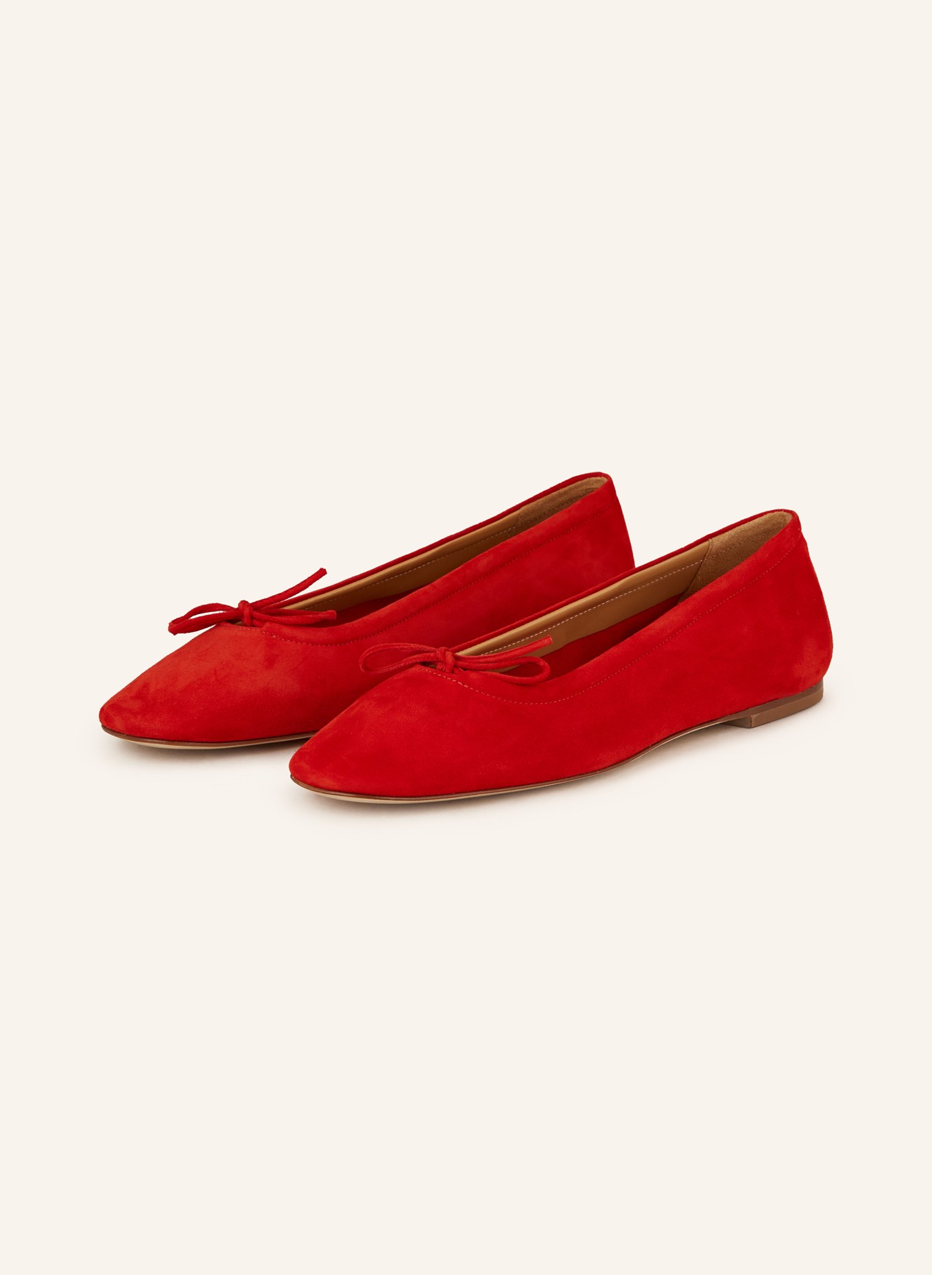 Aeyde Ballet flats DELFINA, Color: RED (Image 1)