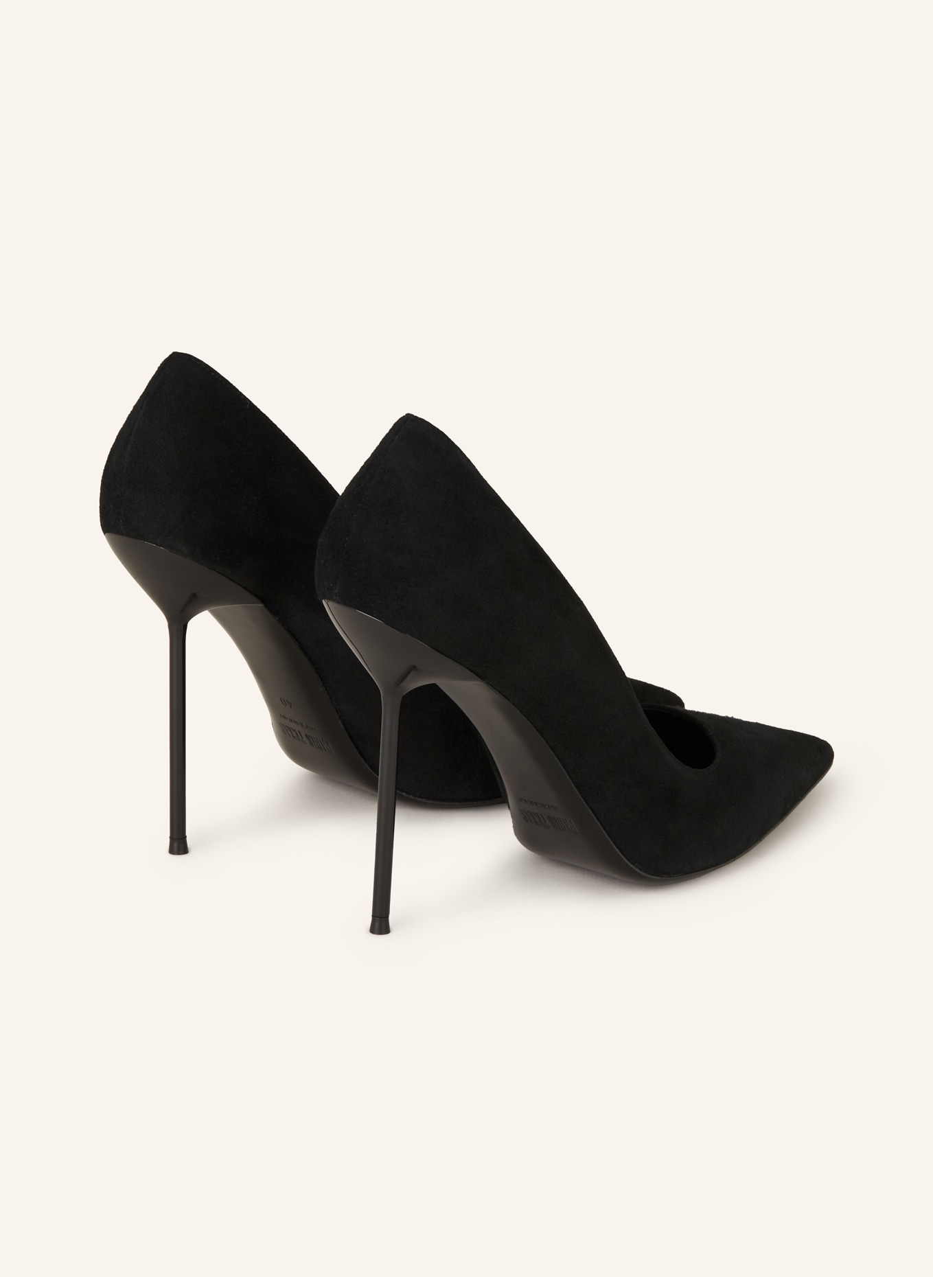 パンプス Lidia Couture Sabot 90 Pumps - Paris Texas - Silk - Black 8059481764774_MAIN_fd30ee6cfd.