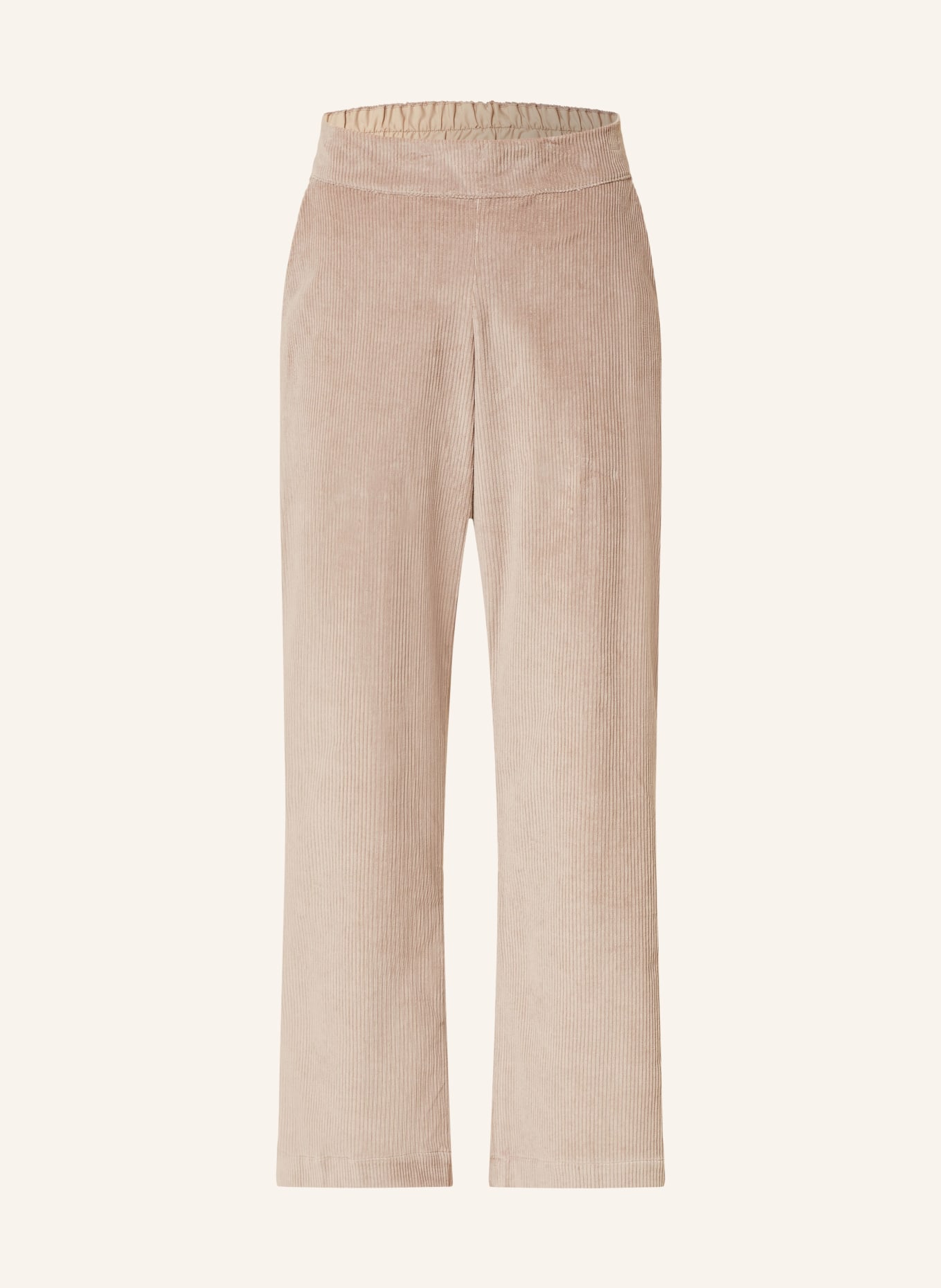 rossana diva Corduroy trousers, Color: BEIGE (Image 1)