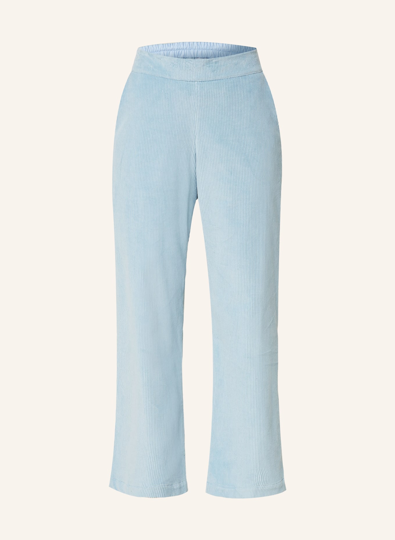 rossana diva Corduroy trousers, Color: LIGHT BLUE (Image 1)