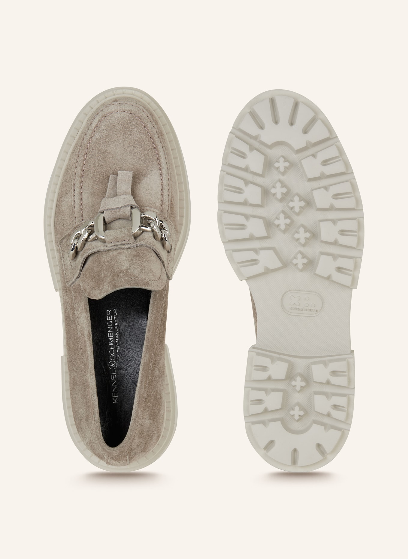 KENNEL & SCHMENGER Loafers AMIRA: GRAY