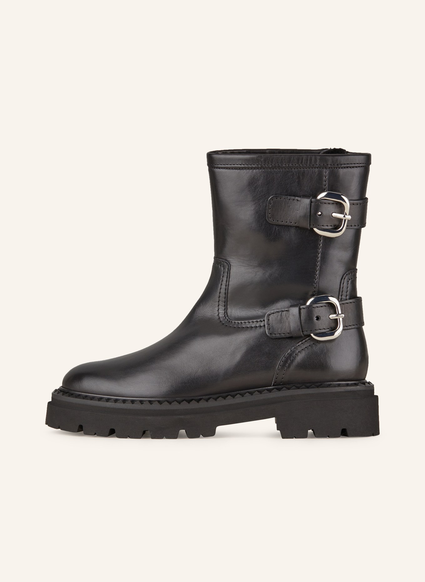 Biker boots gucci sales