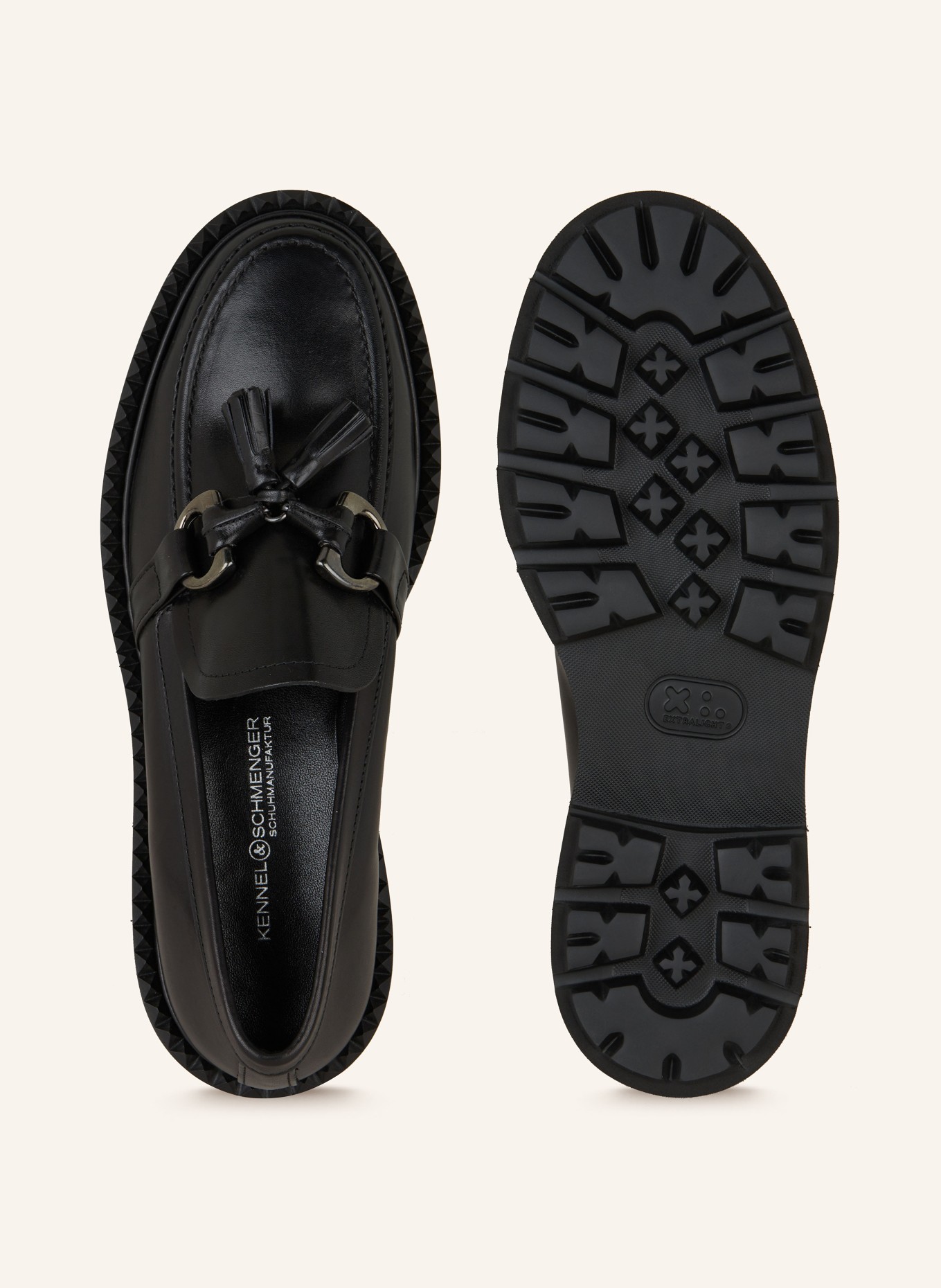 KENNEL & SCHMENGER Platform loafers ALEA, Color: BLACK (Image 5)