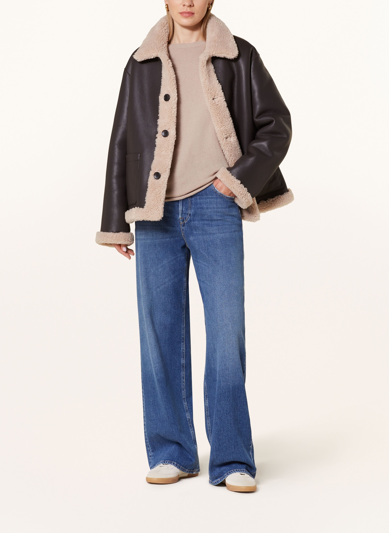 Reversible teddy jacket best sale
